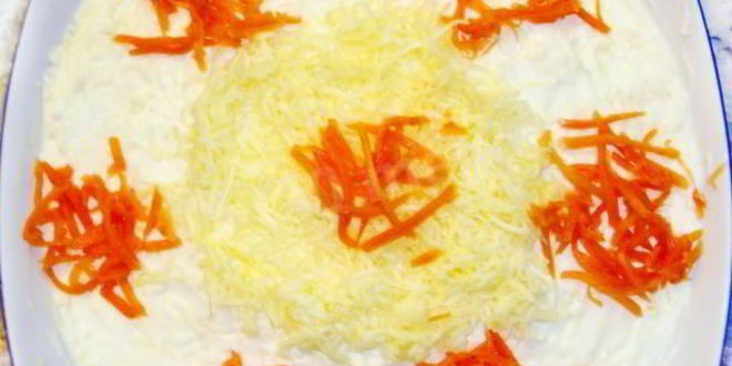 Рецепт салата из курицы с корейской морковкой