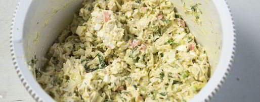 Шаг 7: салата из лапши