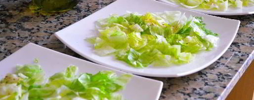 Шаг 8: салата из морепродуктов и белой фасоли