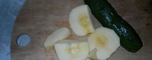 Шаг 1: салата из стеблей брокколи