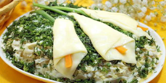 Рецепт салата каллы