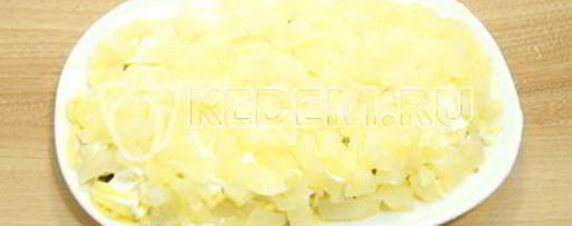 Шаг 4: салата каллы