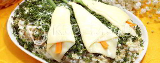 Шаг 6: салата каллы