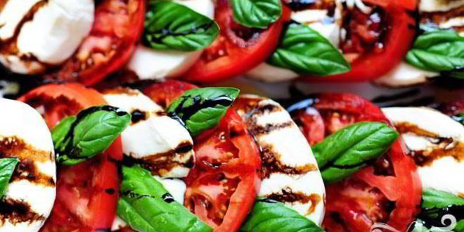 Рецепт салата капрезе