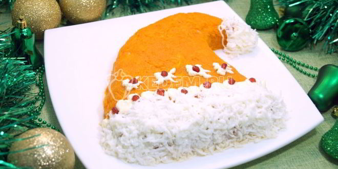 Рецепт салата колпак