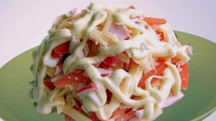 Рецепт Салата Красное море