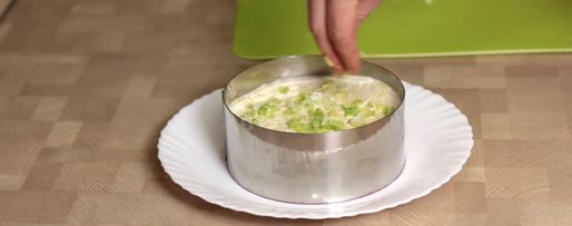 Шаг 4: салата лосось на шубе