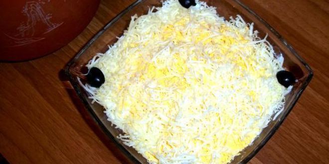 Рецепт декабрьской мимозы