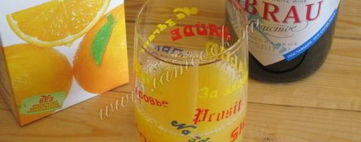 Шаг 2: коктейля мимоза