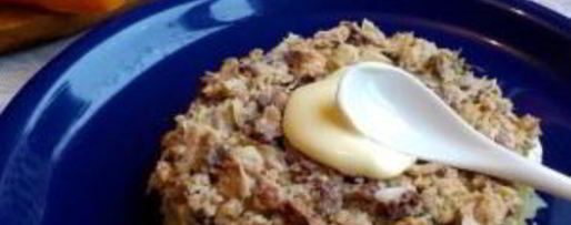 Шаг 2: мимозы с картошкой