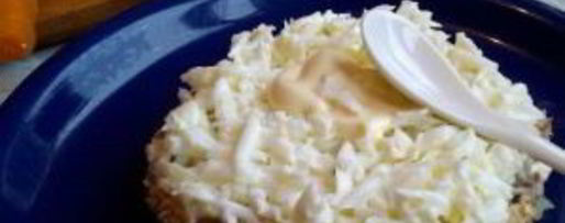 Шаг 3: мимозы с картошкой