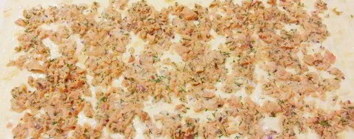 Шаг 13: мимозы в лаваше