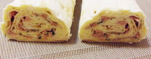 Шаг 17: мимозы в лаваше