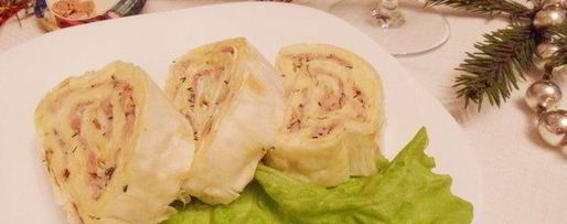 Шаг 20: мимозы в лаваше