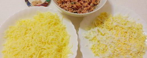 Шаг 4: мимозы в лаваше