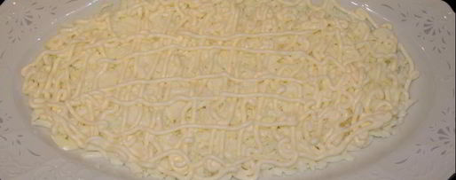 Шаг 1: рыбного салата мимоза