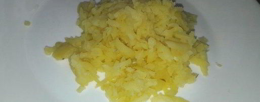 Шаг 1: салат-канапе мимоза с тунцом