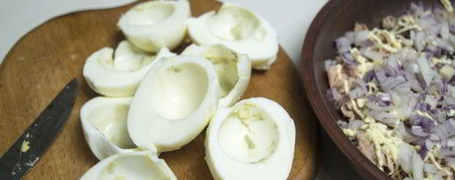 Шаг 2: салата мимоза без картошки