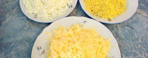 Шаг 6: салата мимоза классический с консервой