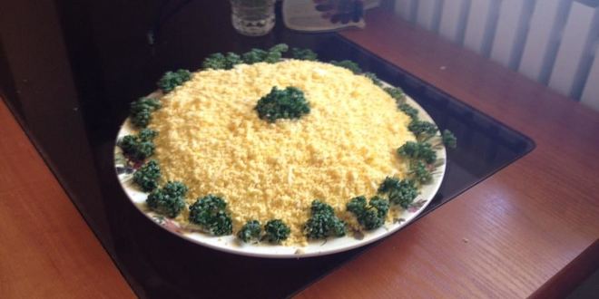 Рецепт салата мимоза классический