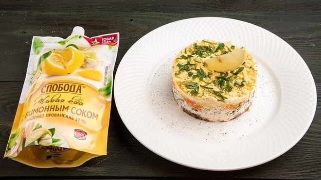 Рецепт Салата Мимоза оригинальная