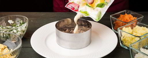 Шаг 4: салата мимоза оригинальная