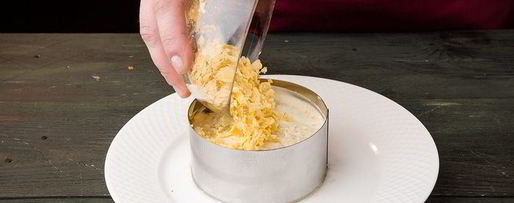 Шаг 5: салата мимоза оригинальная