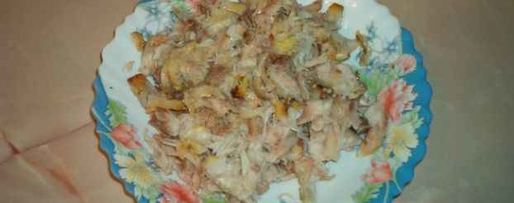 Шаг 15: салата мимоза с копченой скумбрией