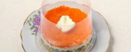 Шаг 6: салата мимоза с рисом и сыром