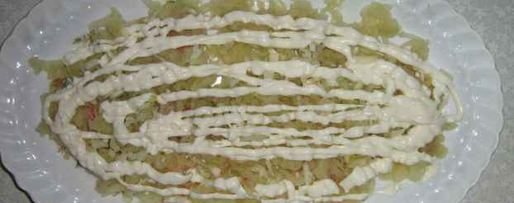 Шаг 24: салата мимоза с сардиной