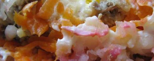 Шаг 55: салата мимоза с сардиной