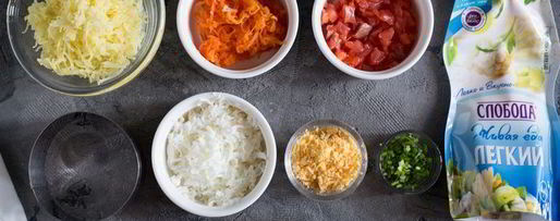 Шаг 1: салата мимоза с семгой