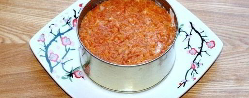 Шаг 9: салата мимоза с тунцом и йогуртом