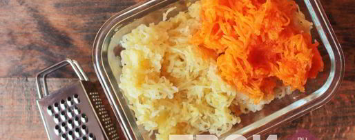 Шаг 2: салата мимоза с тунцом