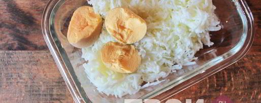 Шаг 3: салата мимоза с тунцом