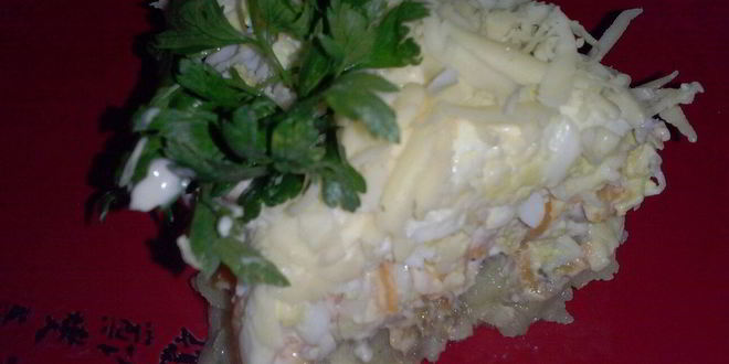 Рецепт салата мимоза вкусный