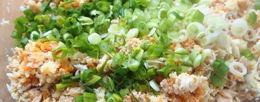 Шаг 3: салатных шариков мимоза