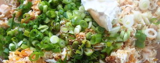 Шаг 5: салатных шариков мимоза