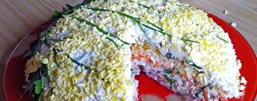 Шаг 27: слоеного салата мимоза