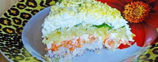 Шаг 28: слоеного салата мимоза