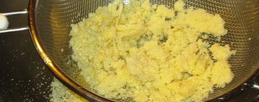 Шаг 20: цуккотто мимоза с лимонным муссом