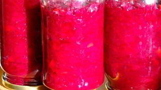 Рецепт Салата на зиму из свеклы