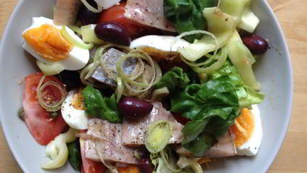 Рецепт Салата пестрого с сельдью