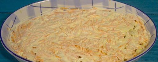 Шаг 11: горбуши под шубой в духовке