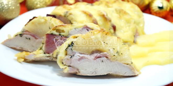 Рецепт индейки под шубой