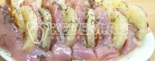 Шаг 6: индейки под шубой