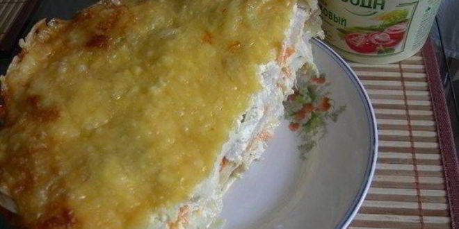 Рецепт куриного филе под шубой