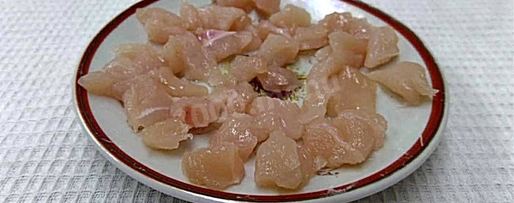 Шаг 5: куриного мяса под шубой в духовке