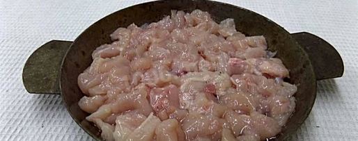 Шаг 6: куриного мяса под шубой в духовке