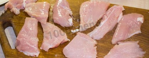 Шаг 1: куриных грудок филе под шубой в духовке